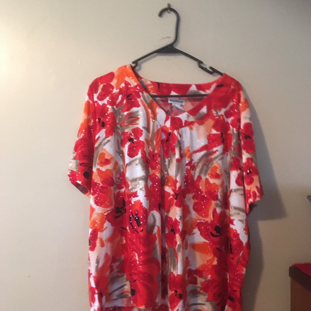 Alfred Donner Floral print blouse